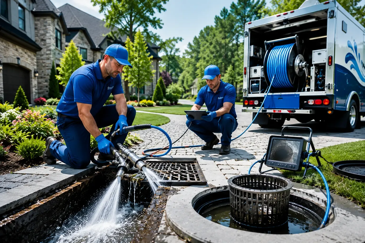 Local outdoor drain cleaning professionals in Campbell Hill, IL
